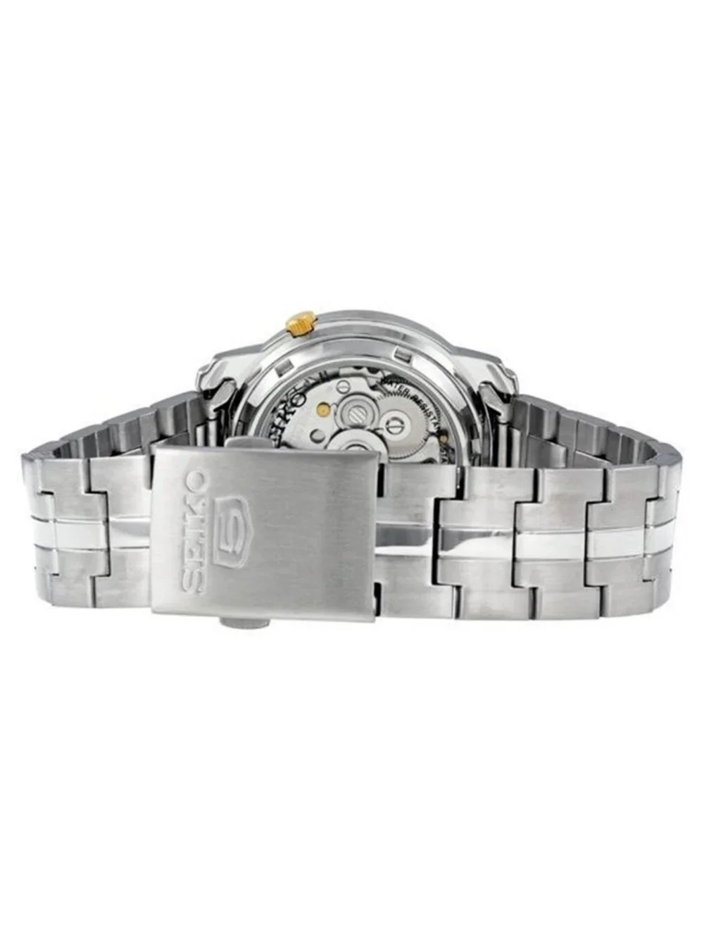 NWT Seiko 5 Automatic Grey Dial Stainless Steel Men's Watch